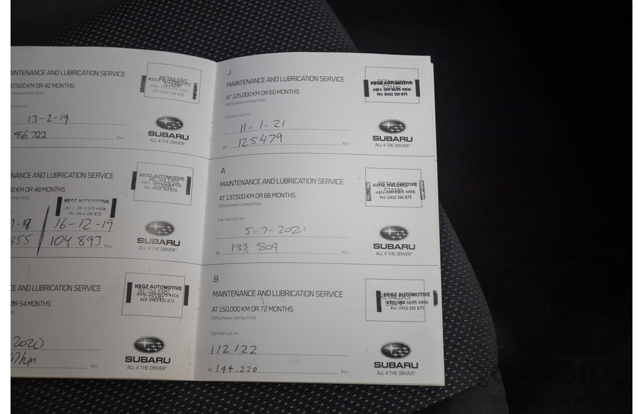 2/2015 Subaru XV 2.0i (AWD) MY14 4D Wagon Satin White 2.0L