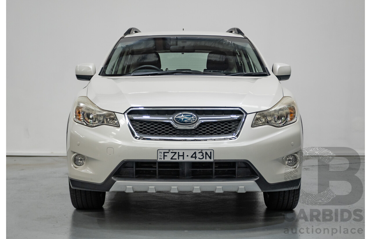 2/2015 Subaru XV 2.0i (AWD) MY14 4D Wagon Satin White 2.0L