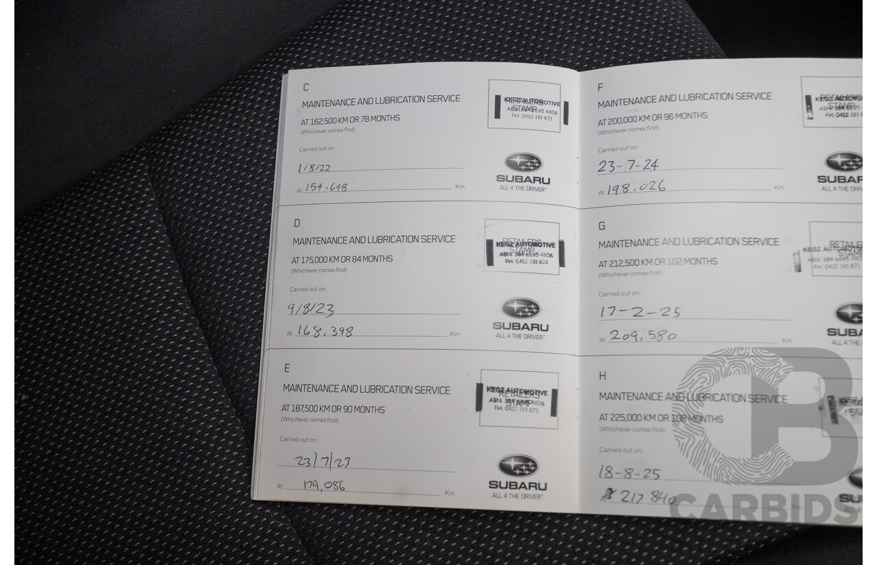 2/2015 Subaru XV 2.0i (AWD) MY14 4D Wagon Satin White 2.0L