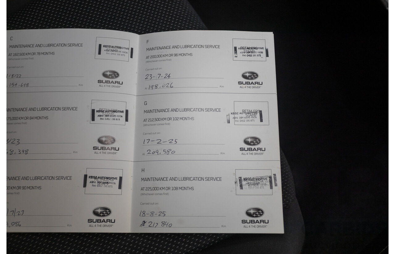 2/2015 Subaru XV 2.0i (AWD) MY14 4D Wagon Satin White 2.0L