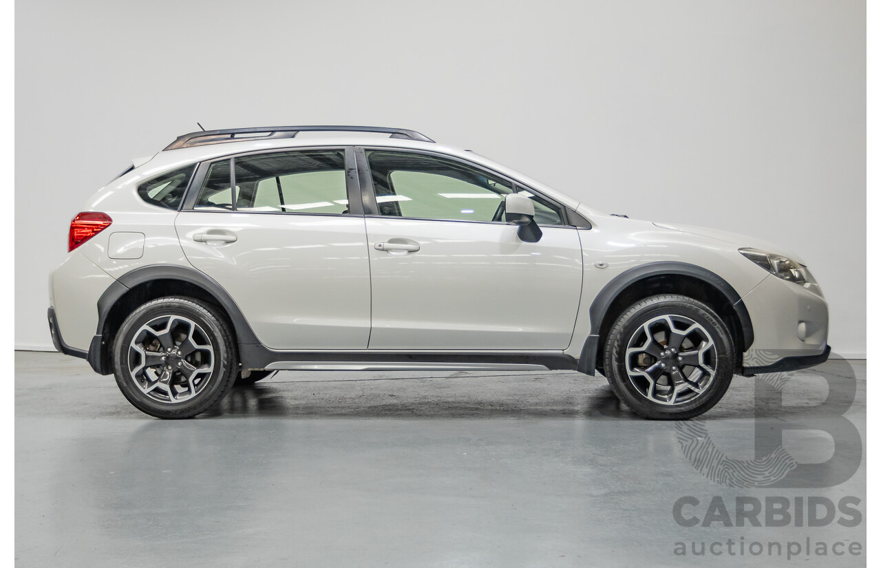 2/2015 Subaru XV 2.0i (AWD) MY14 4D Wagon Satin White 2.0L