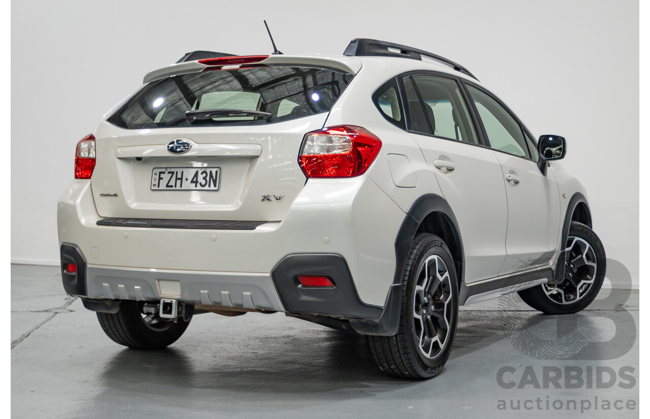 2/2015 Subaru XV 2.0i (AWD) MY14 4D Wagon Satin White 2.0L