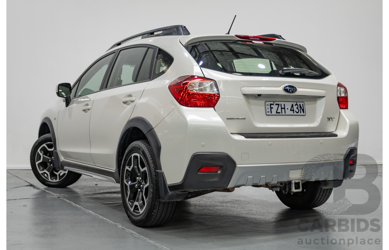 2/2015 Subaru XV 2.0i (AWD) MY14 4D Wagon Satin White 2.0L