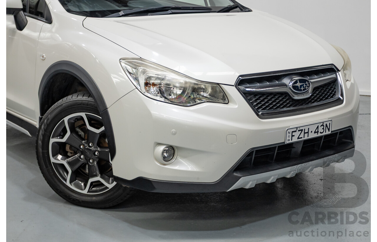 2/2015 Subaru XV 2.0i (AWD) MY14 4D Wagon Satin White 2.0L