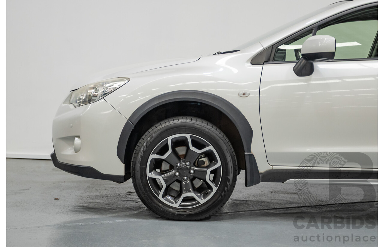 2/2015 Subaru XV 2.0i (AWD) MY14 4D Wagon Satin White 2.0L