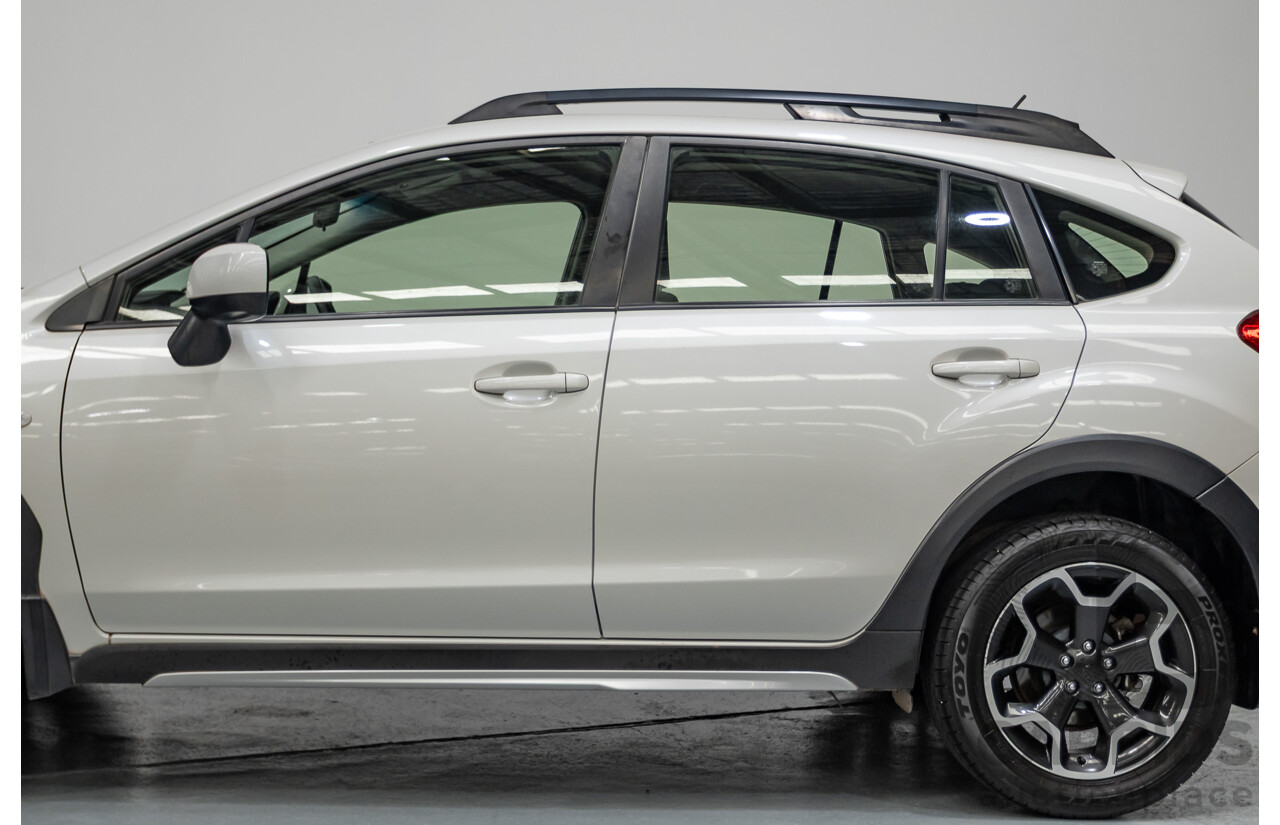 2/2015 Subaru XV 2.0i (AWD) MY14 4D Wagon Satin White 2.0L