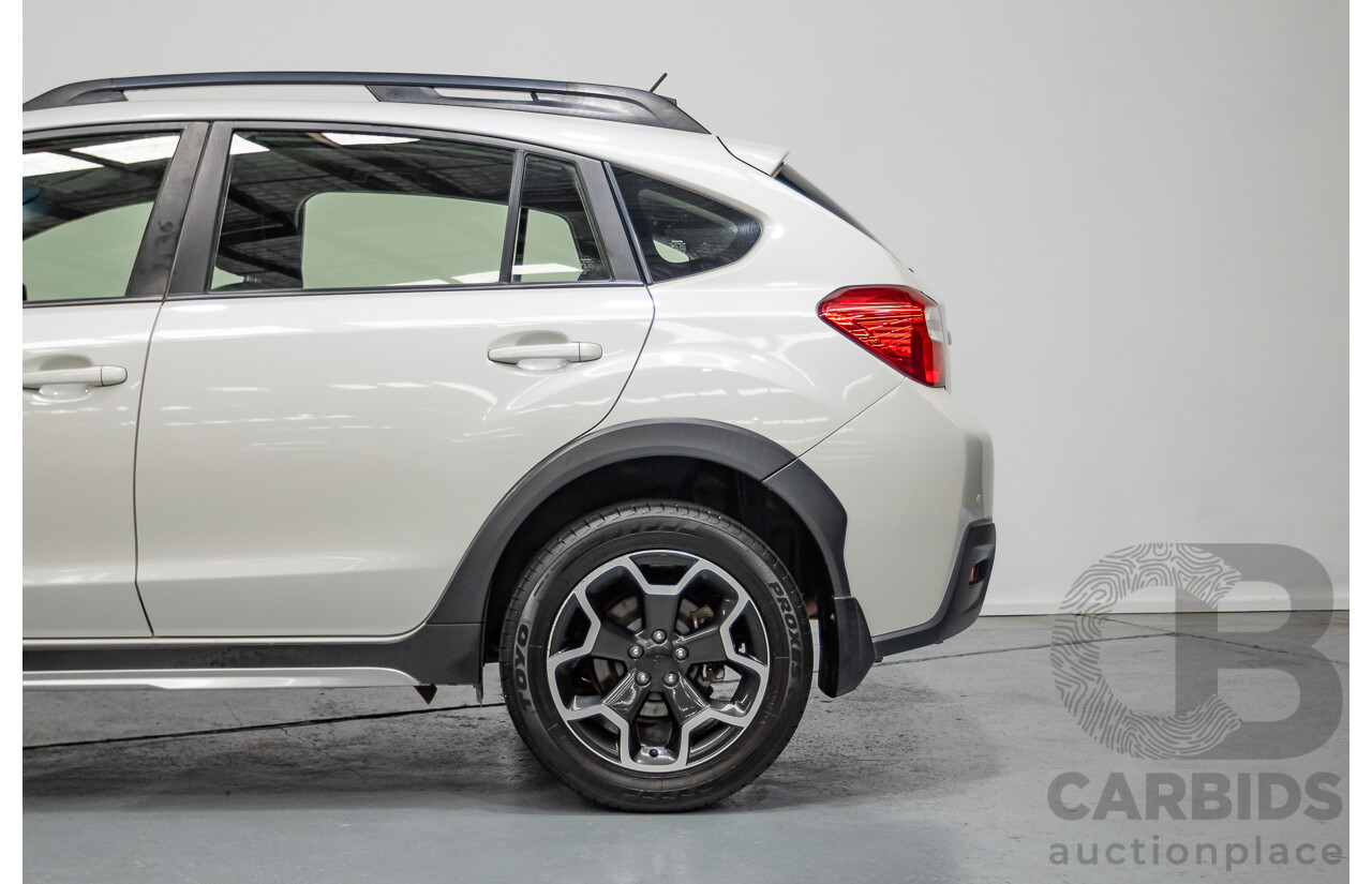 2/2015 Subaru XV 2.0i (AWD) MY14 4D Wagon Satin White 2.0L