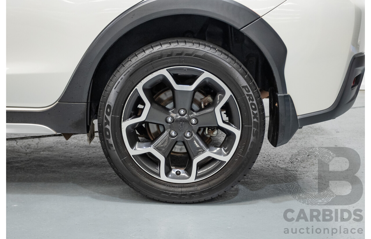 2/2015 Subaru XV 2.0i (AWD) MY14 4D Wagon Satin White 2.0L