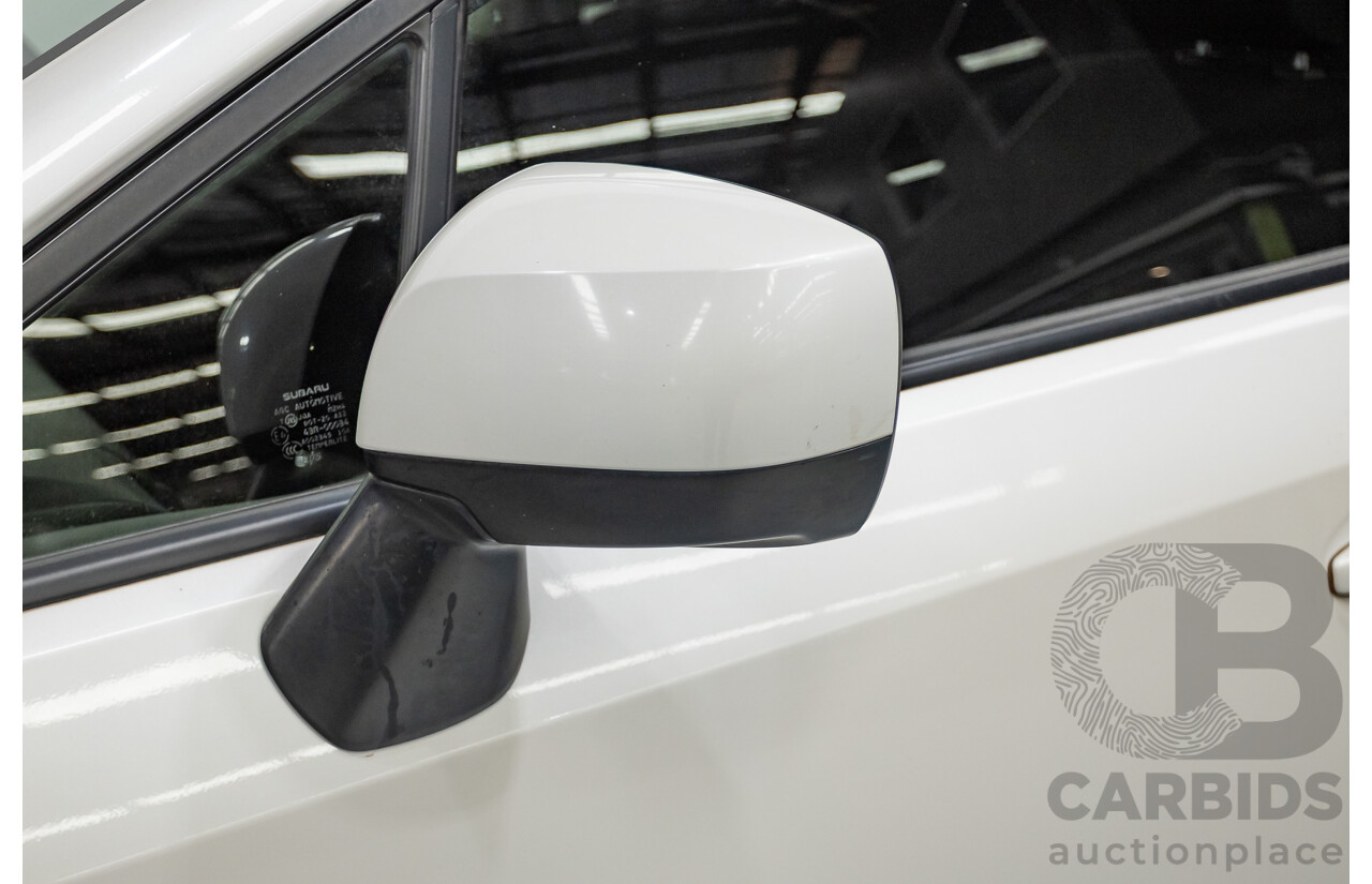 2/2015 Subaru XV 2.0i (AWD) MY14 4D Wagon Satin White 2.0L