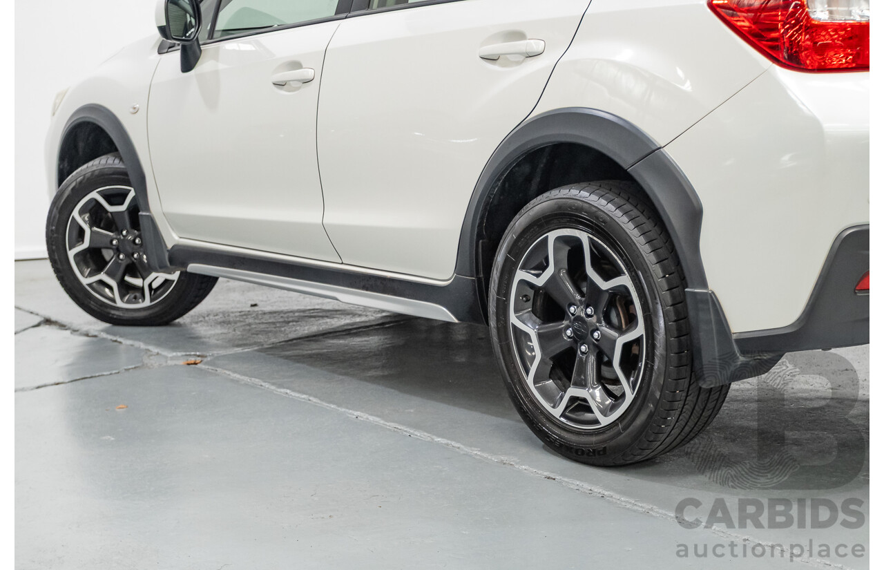 2/2015 Subaru XV 2.0i (AWD) MY14 4D Wagon Satin White 2.0L