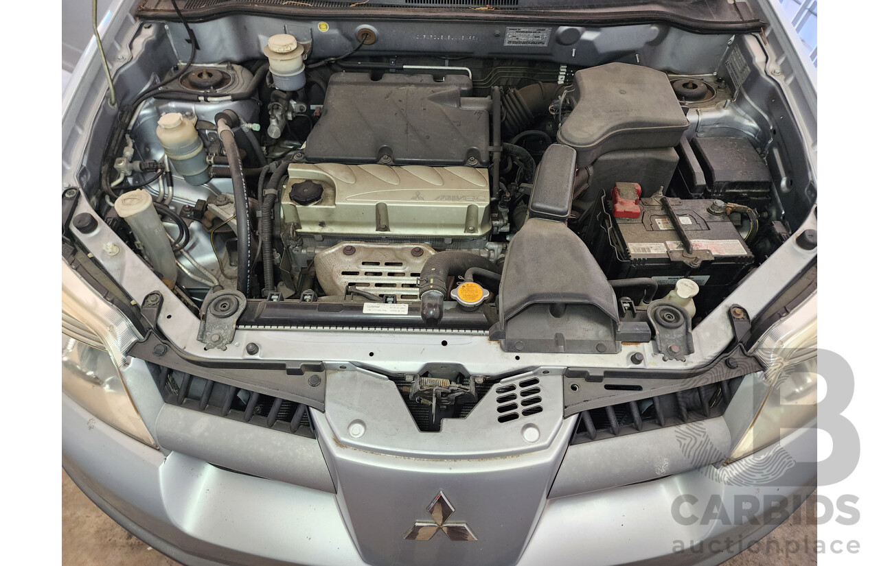 5/2005 Mitsubishi Outlander LS ZF 4d Wagon Silver 2.4L