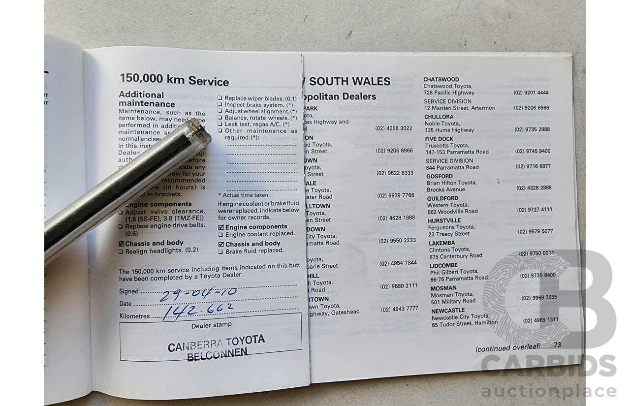 12/1998 Toyota Camry CSi SXV20R 4d Sedan Silver 2.2L