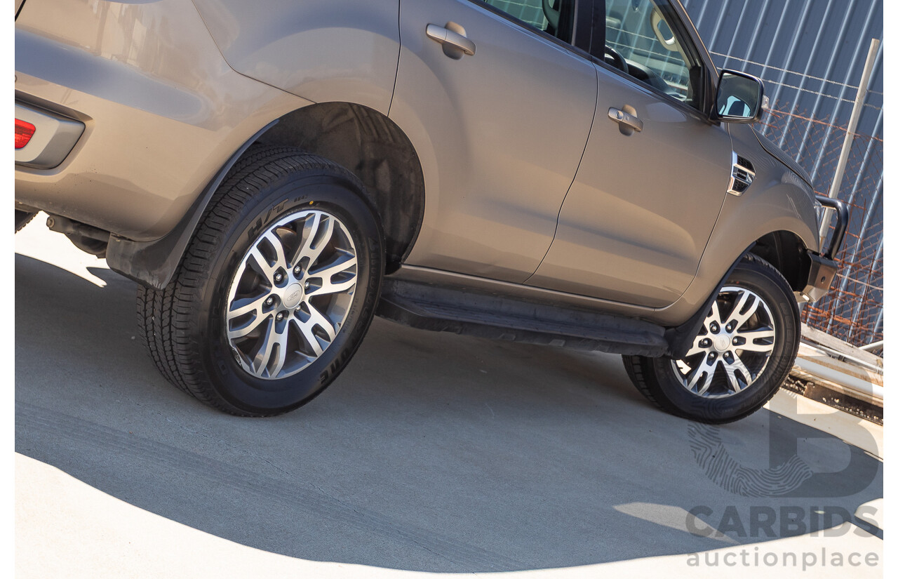 07/2018 Ford Everest Trend (4WD) UA II MY19 4D Wagon Diffused Silver Metallic Twin Turbo Diesel 2.0L - 7 Seats