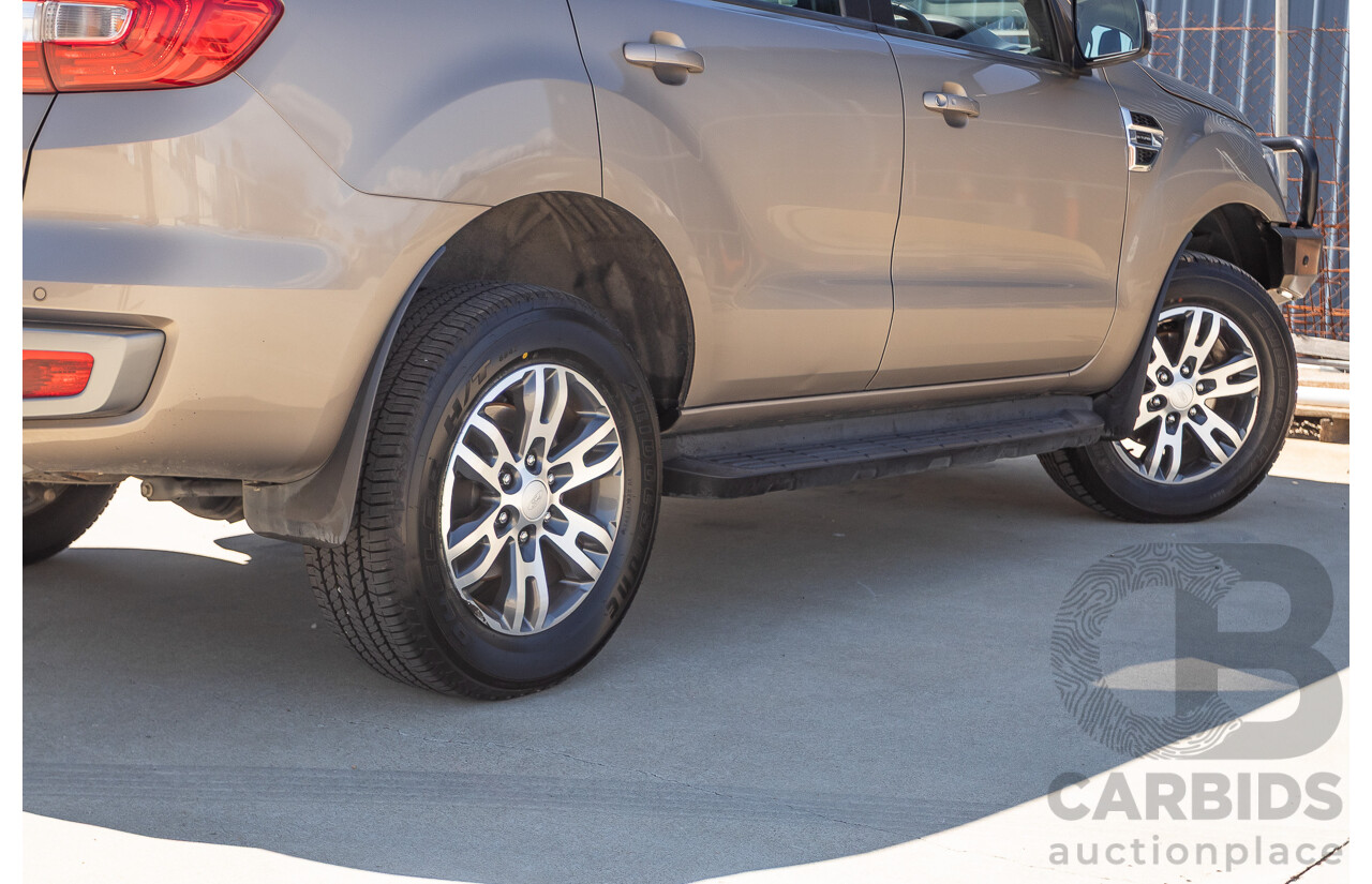 07/2018 Ford Everest Trend (4WD) UA II MY19 4D Wagon Diffused Silver Metallic Twin Turbo Diesel 2.0L - 7 Seats