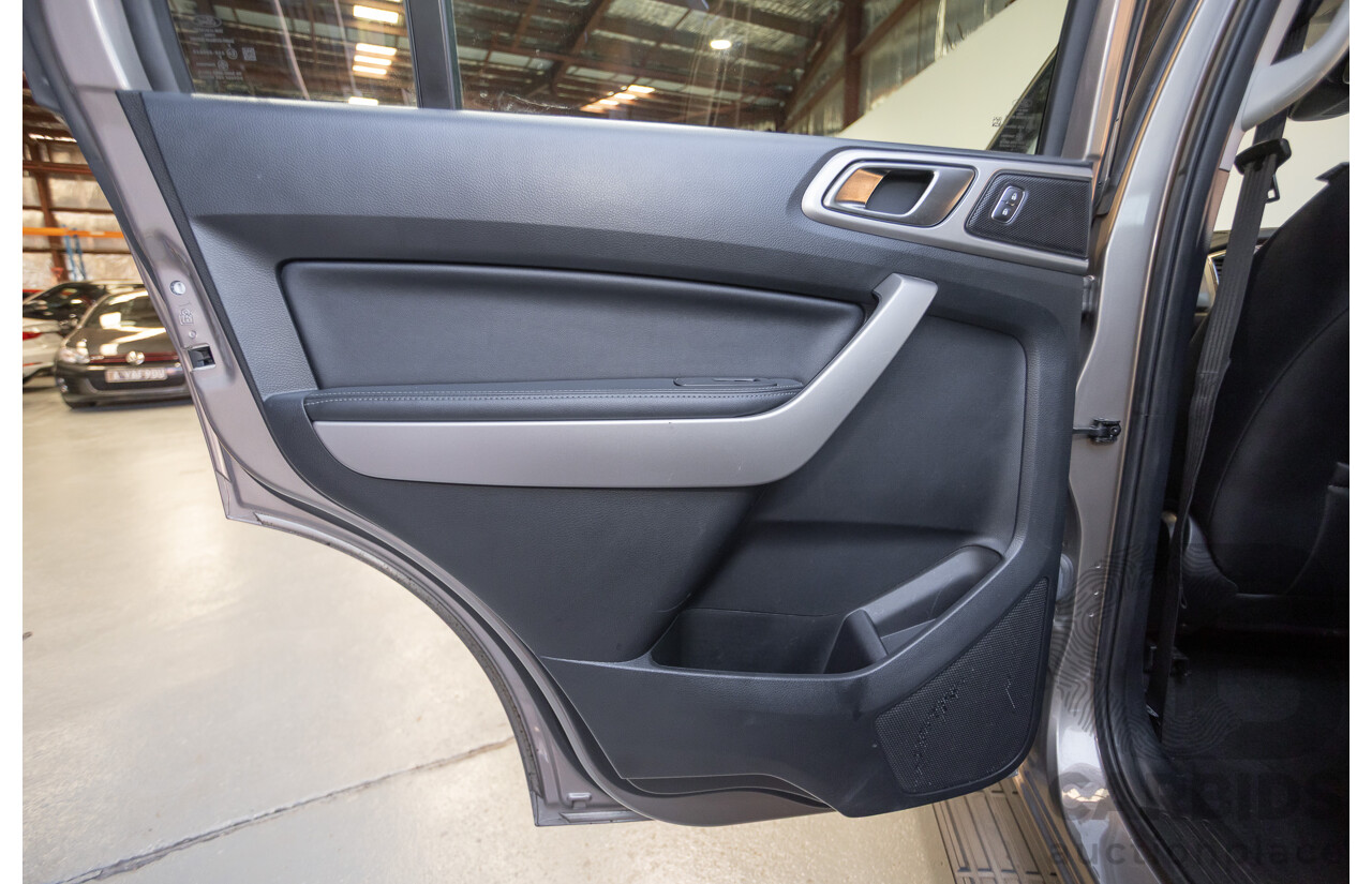 07/2018 Ford Everest Trend (4WD) UA II MY19 4D Wagon Diffused Silver Metallic Twin Turbo Diesel 2.0L - 7 Seats