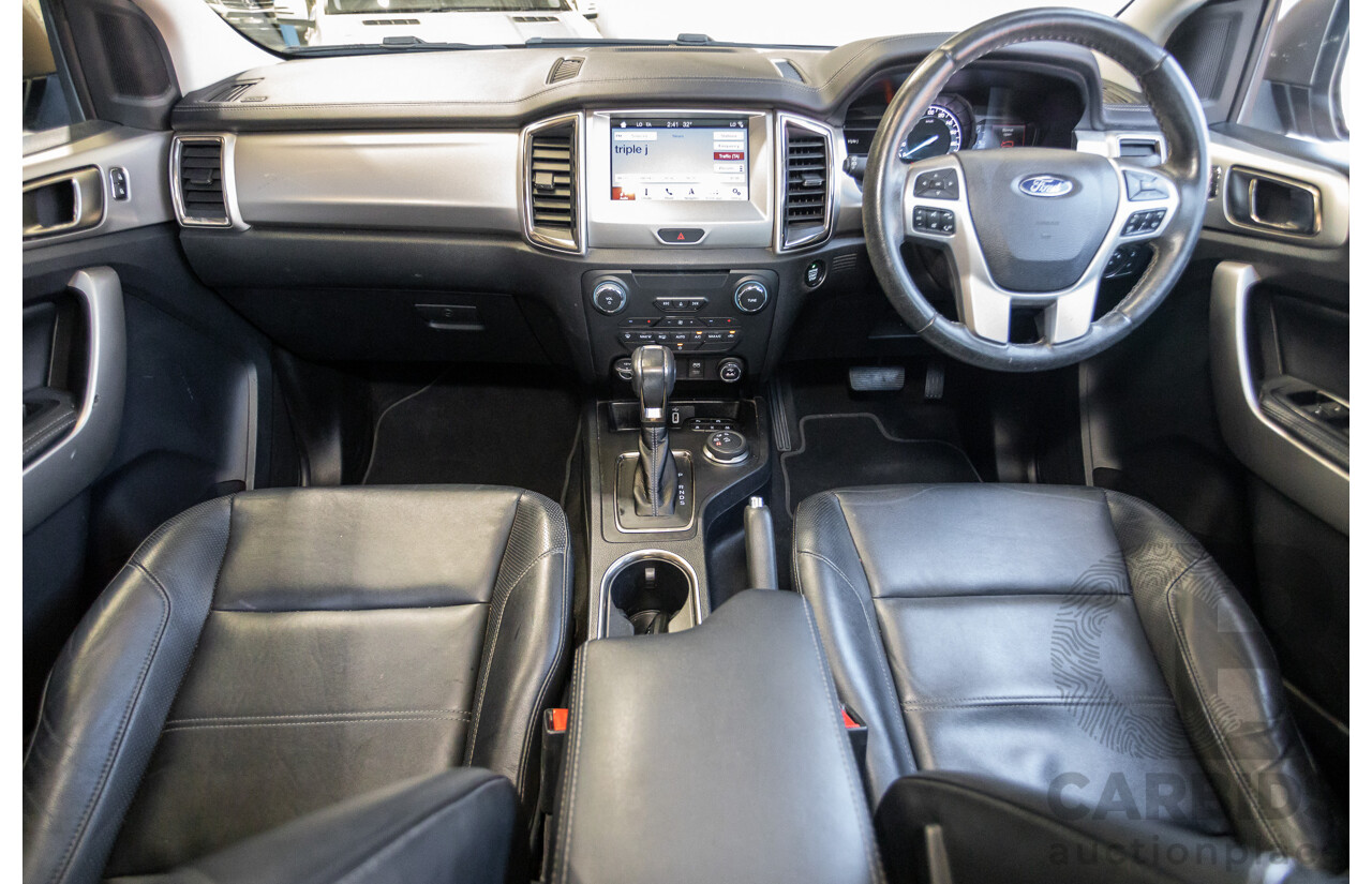 07/2018 Ford Everest Trend (4WD) UA II MY19 4D Wagon Diffused Silver Metallic Twin Turbo Diesel 2.0L - 7 Seats