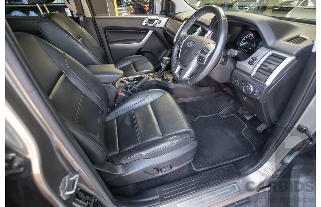 07/2018 Ford Everest Trend (4WD) UA II MY19 4D Wagon Diffused Silver Metallic Twin Turbo Diesel 2.0L - 7 Seats