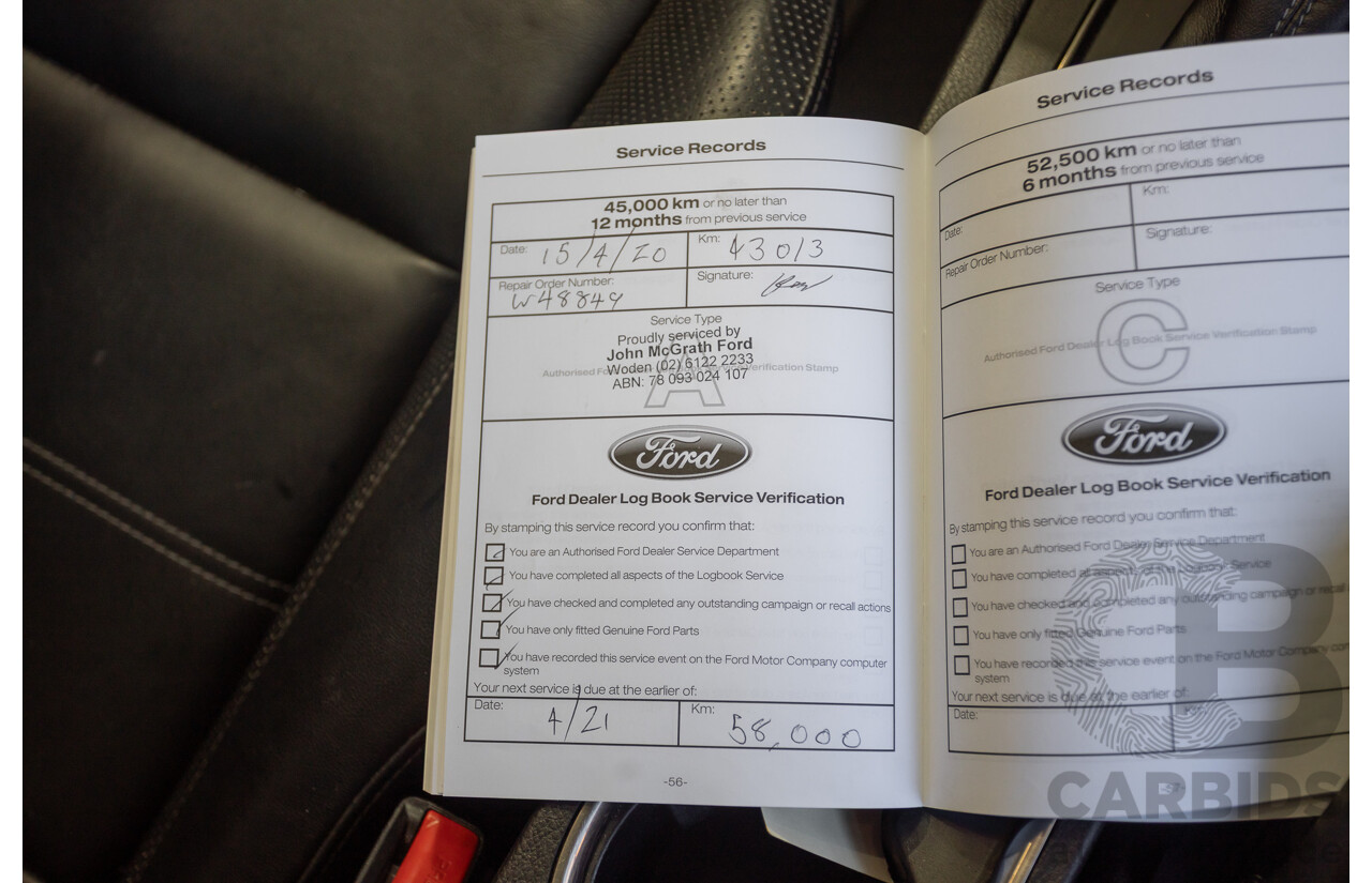 07/2018 Ford Everest Trend (4WD) UA II MY19 4D Wagon Diffused Silver Metallic Twin Turbo Diesel 2.0L - 7 Seats