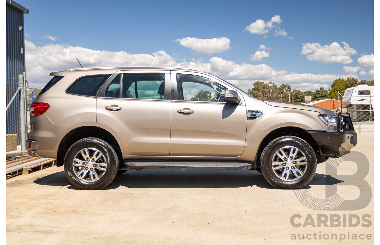 07/2018 Ford Everest Trend (4WD) UA II MY19 4D Wagon Diffused Silver Metallic Twin Turbo Diesel 2.0L - 7 Seats