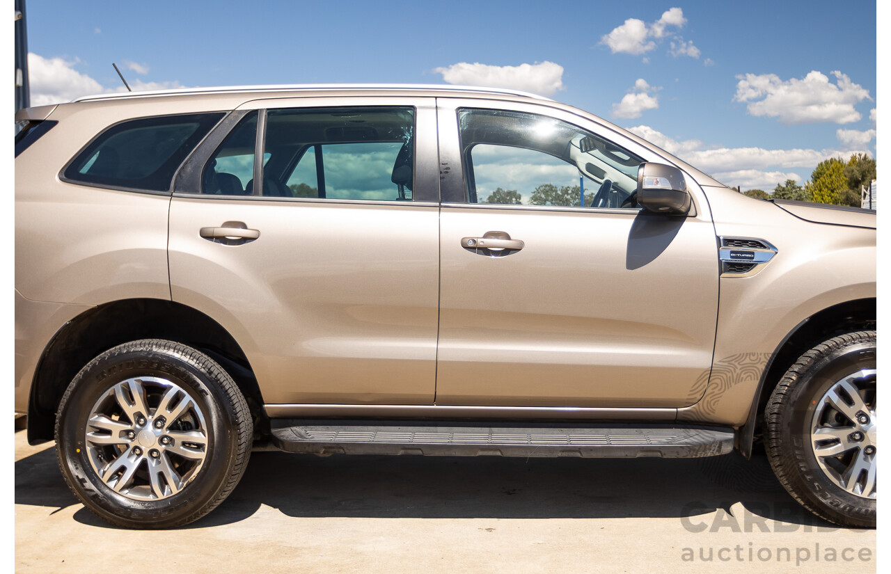 07/2018 Ford Everest Trend (4WD) UA II MY19 4D Wagon Diffused Silver Metallic Twin Turbo Diesel 2.0L - 7 Seats