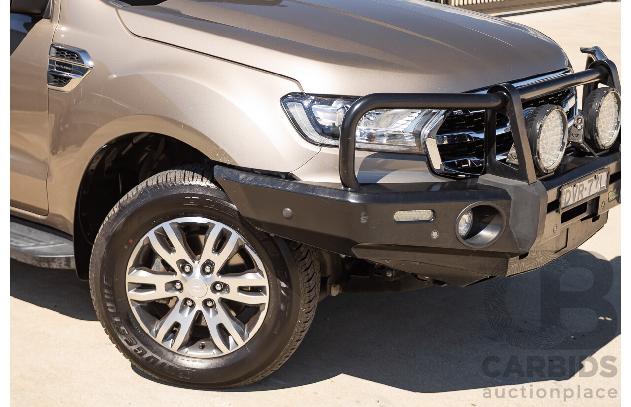 07/2018 Ford Everest Trend (4WD) UA II MY19 4D Wagon Diffused Silver Metallic Twin Turbo Diesel 2.0L - 7 Seats