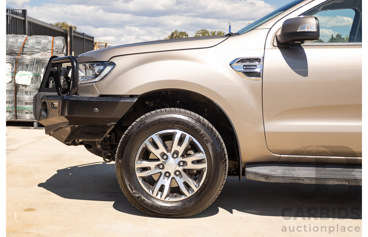 07/2018 Ford Everest Trend (4WD) UA II MY19 4D Wagon Diffused Silver Metallic Twin Turbo Diesel 2.0L - 7 Seats