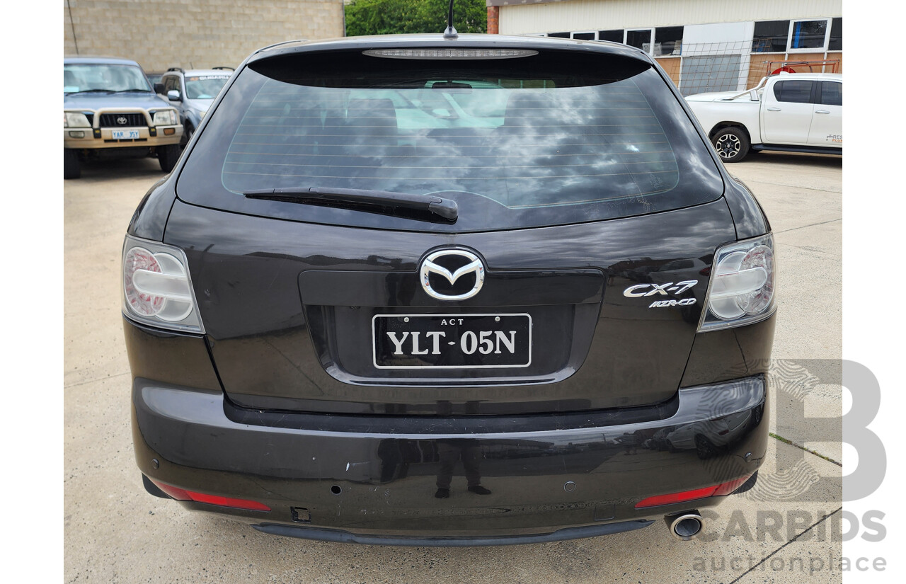 9/2011 Mazda Cx-7 Diesel Sports (4x4) ER MY10 4d Wagon Black 2.2L