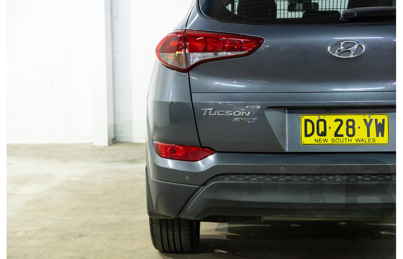 11/2017 Hyundai Tucson Active X (FWD) TL MY18 4D Wagon Pepper Grey Metallic 2.0L
