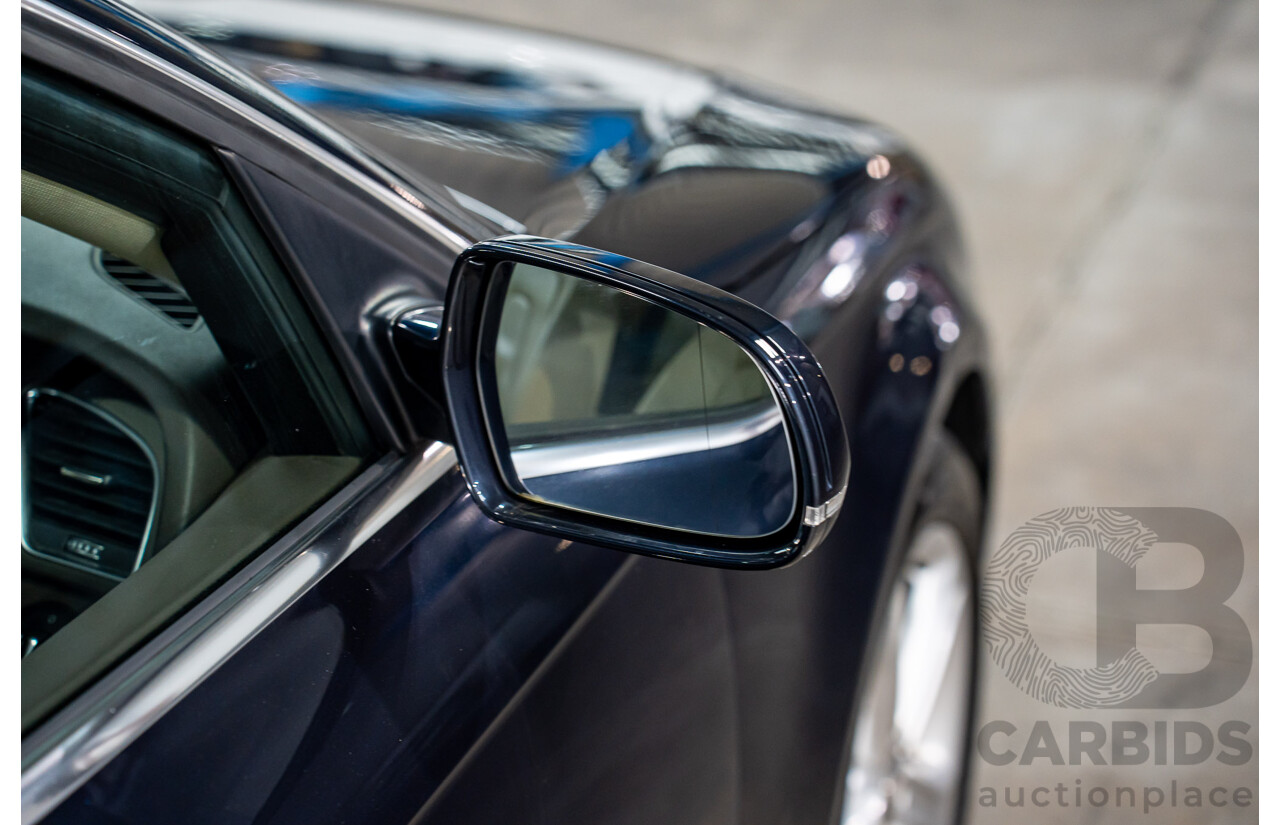 5/2013 Audi A4 1.8 TFSI B8 (8K) MY13 4d Sedan Moonlight Blue Metallic Turbo 1.8L