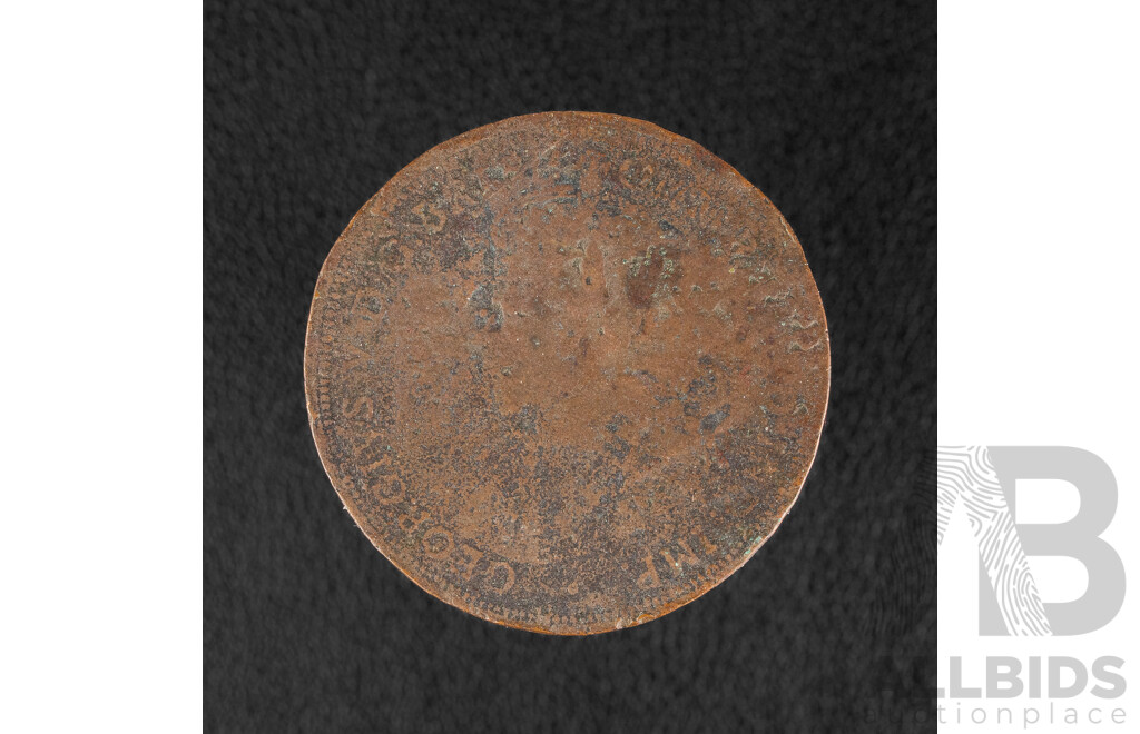 Australian 1920 Penny, Broad Strike Error