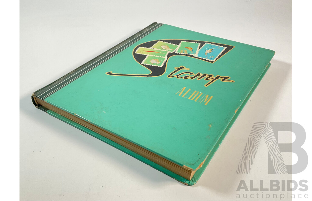 Album of Australian Mint and Cancelled Stamp Sets Spanning 1977 to 1982
