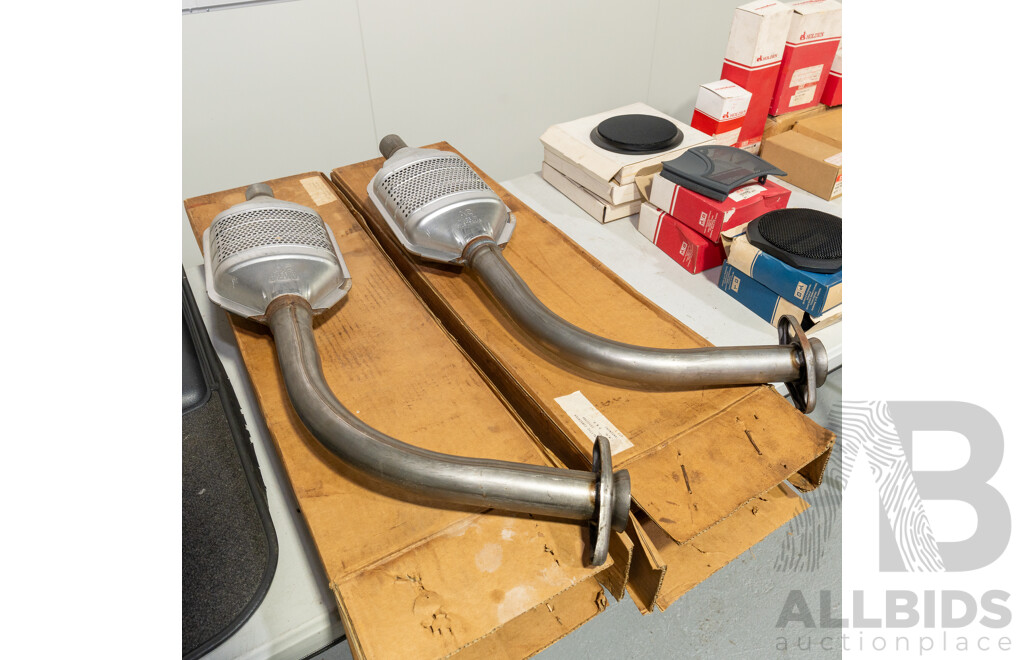 Pair of NOS Genuine Holden Catalytic Converters