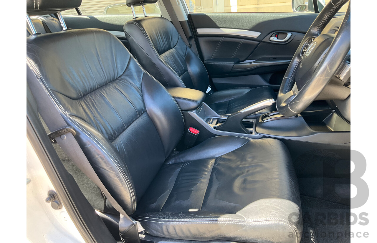 7/2012 Honda Civic Sport MY12 4d Sedan White 2.0L