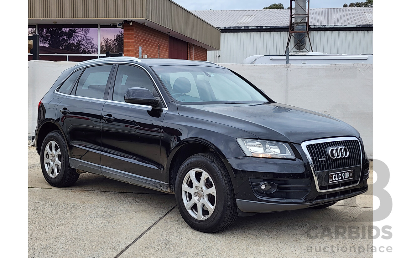 1/2010 Audi Q5 2.0 TDI Quattro 8R MY10 4d Wagon Black 2.0L