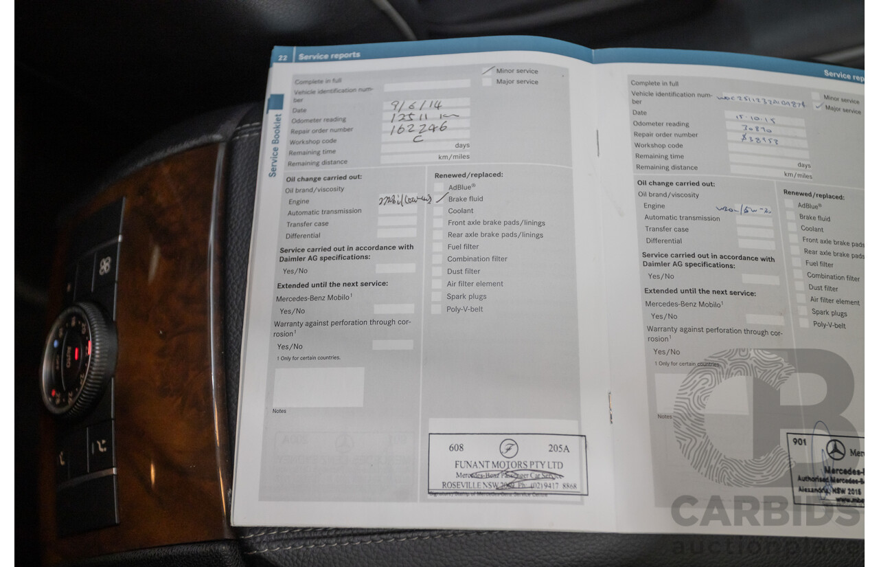 4/2012 Mercedes Benz R350 CDI (AWD) 251 MY12 4d Wagon Iridium Silver Metallic Turbo Diesel V6 3.0L - 7 Seater