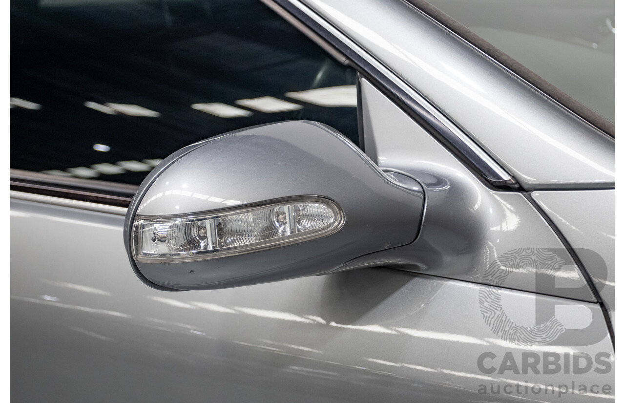 01/2009 Mercedes-Benz CLK280 Avantgarde C209 07 Upgrade 2d Coupe Palladium Silver Metallic 3.0L