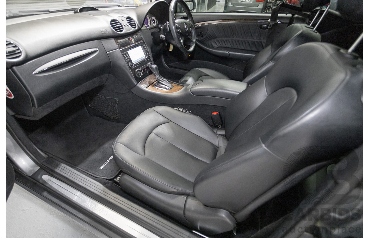01/2009 Mercedes-Benz CLK280 Avantgarde C209 07 Upgrade 2d Coupe Palladium Silver Metallic 3.0L