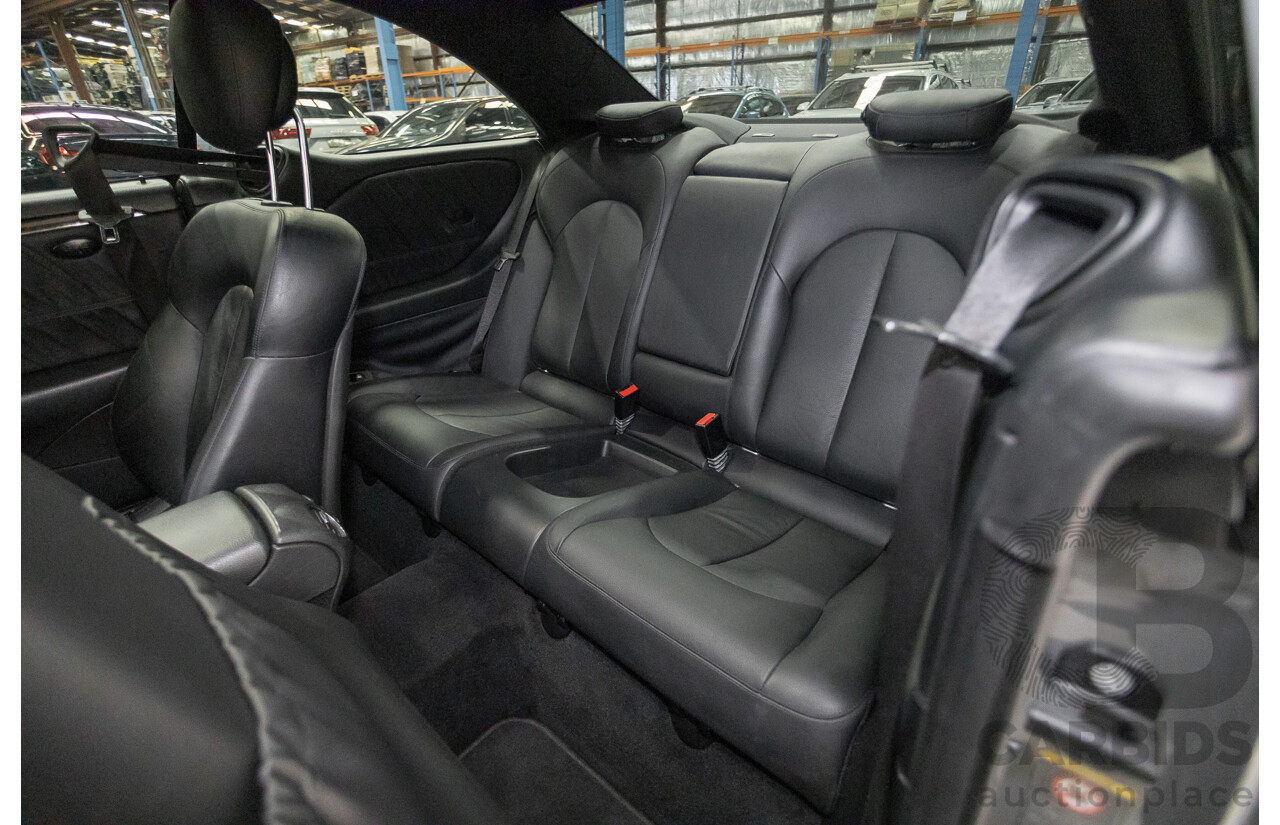 01/2009 Mercedes-Benz CLK280 Avantgarde C209 07 Upgrade 2d Coupe Palladium Silver Metallic 3.0L