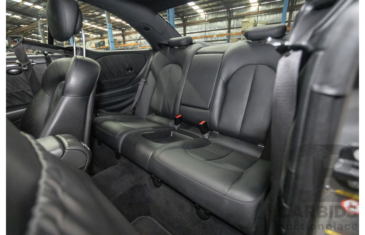 01/2009 Mercedes-Benz CLK280 Avantgarde C209 07 Upgrade 2d Coupe Palladium Silver Metallic 3.0L