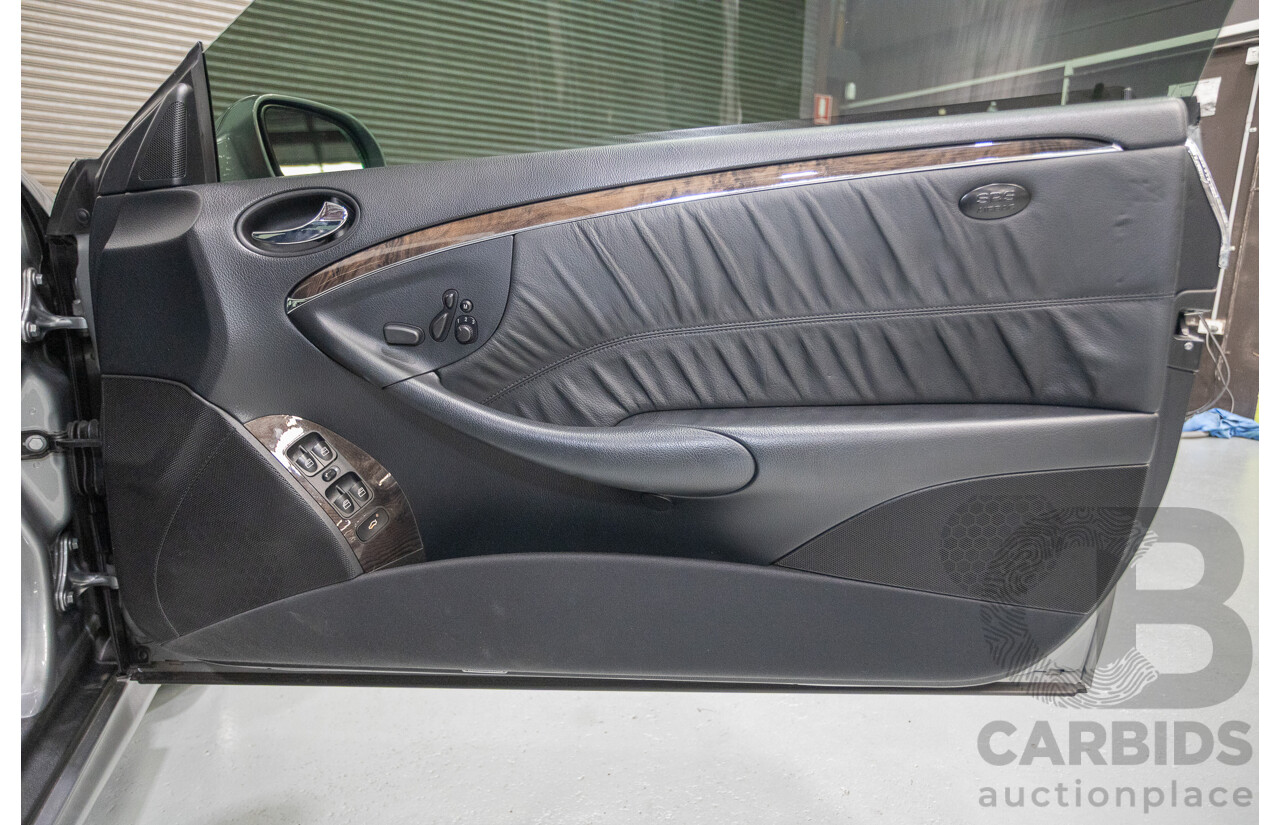 01/2009 Mercedes-Benz CLK280 Avantgarde C209 07 Upgrade 2d Coupe Palladium Silver Metallic 3.0L