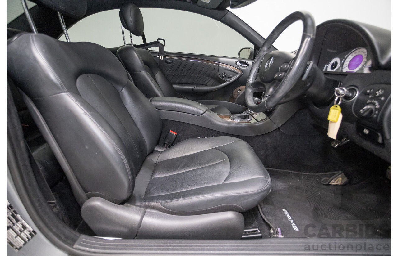 01/2009 Mercedes-Benz CLK280 Avantgarde C209 07 Upgrade 2d Coupe Palladium Silver Metallic 3.0L