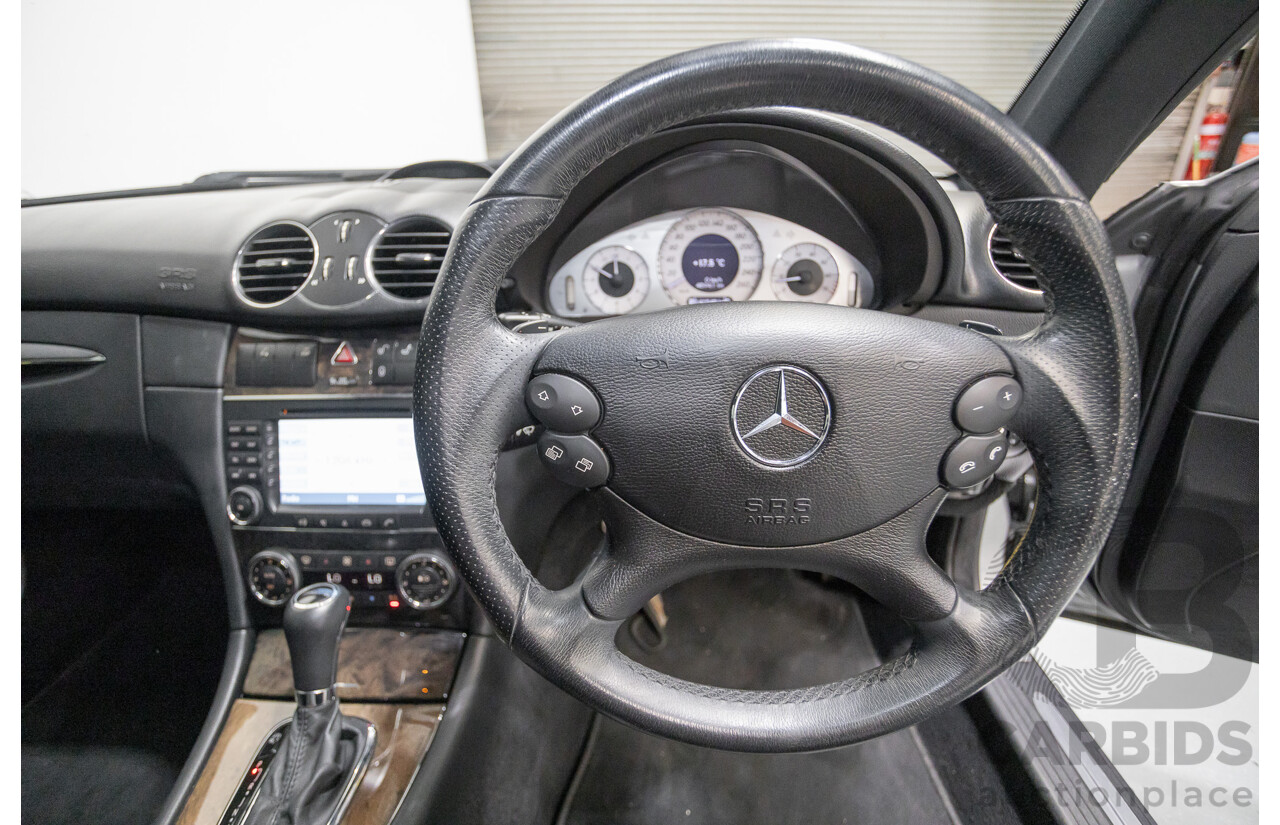 01/2009 Mercedes-Benz CLK280 Avantgarde C209 07 Upgrade 2d Coupe Palladium Silver Metallic 3.0L