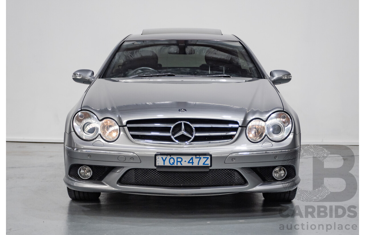 01/2009 Mercedes-Benz CLK280 Avantgarde C209 07 Upgrade 2d Coupe Palladium Silver Metallic 3.0L