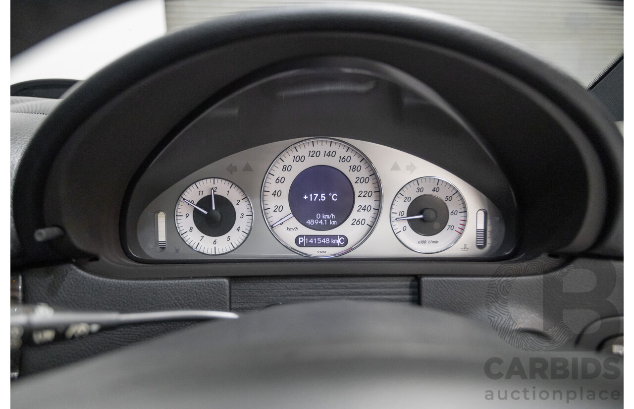 01/2009 Mercedes-Benz CLK280 Avantgarde C209 07 Upgrade 2d Coupe Palladium Silver Metallic 3.0L