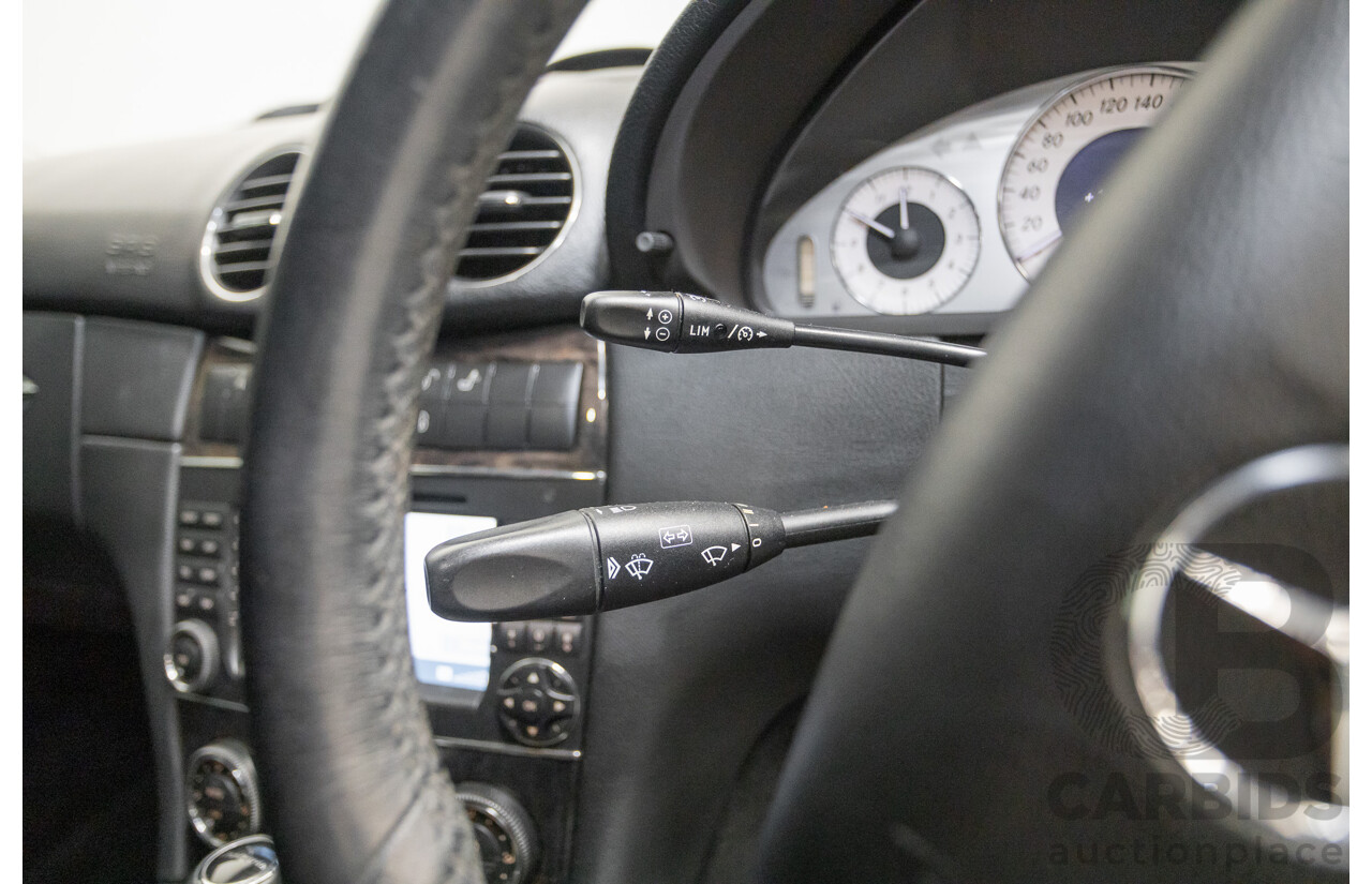 01/2009 Mercedes-Benz CLK280 Avantgarde C209 07 Upgrade 2d Coupe Palladium Silver Metallic 3.0L
