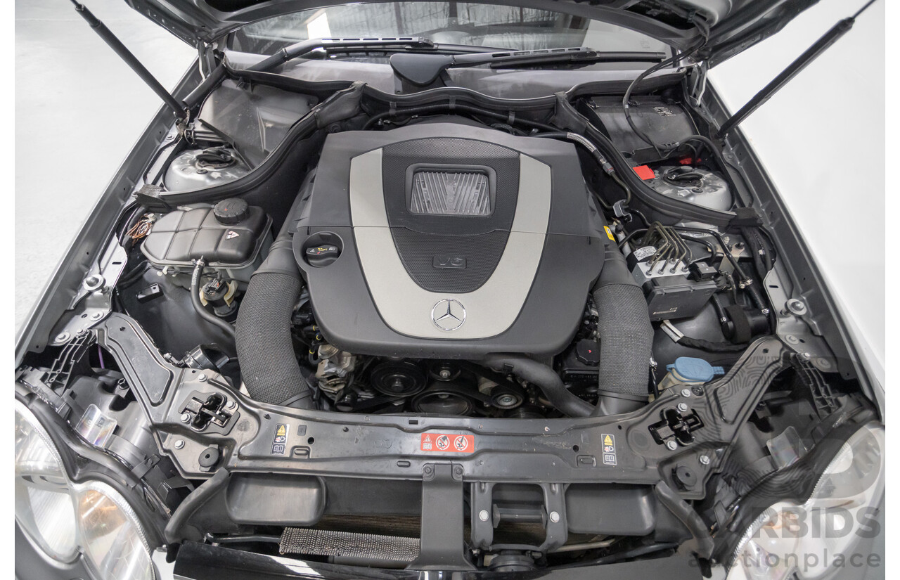 01/2009 Mercedes-Benz CLK280 Avantgarde C209 07 Upgrade 2d Coupe Palladium Silver Metallic 3.0L