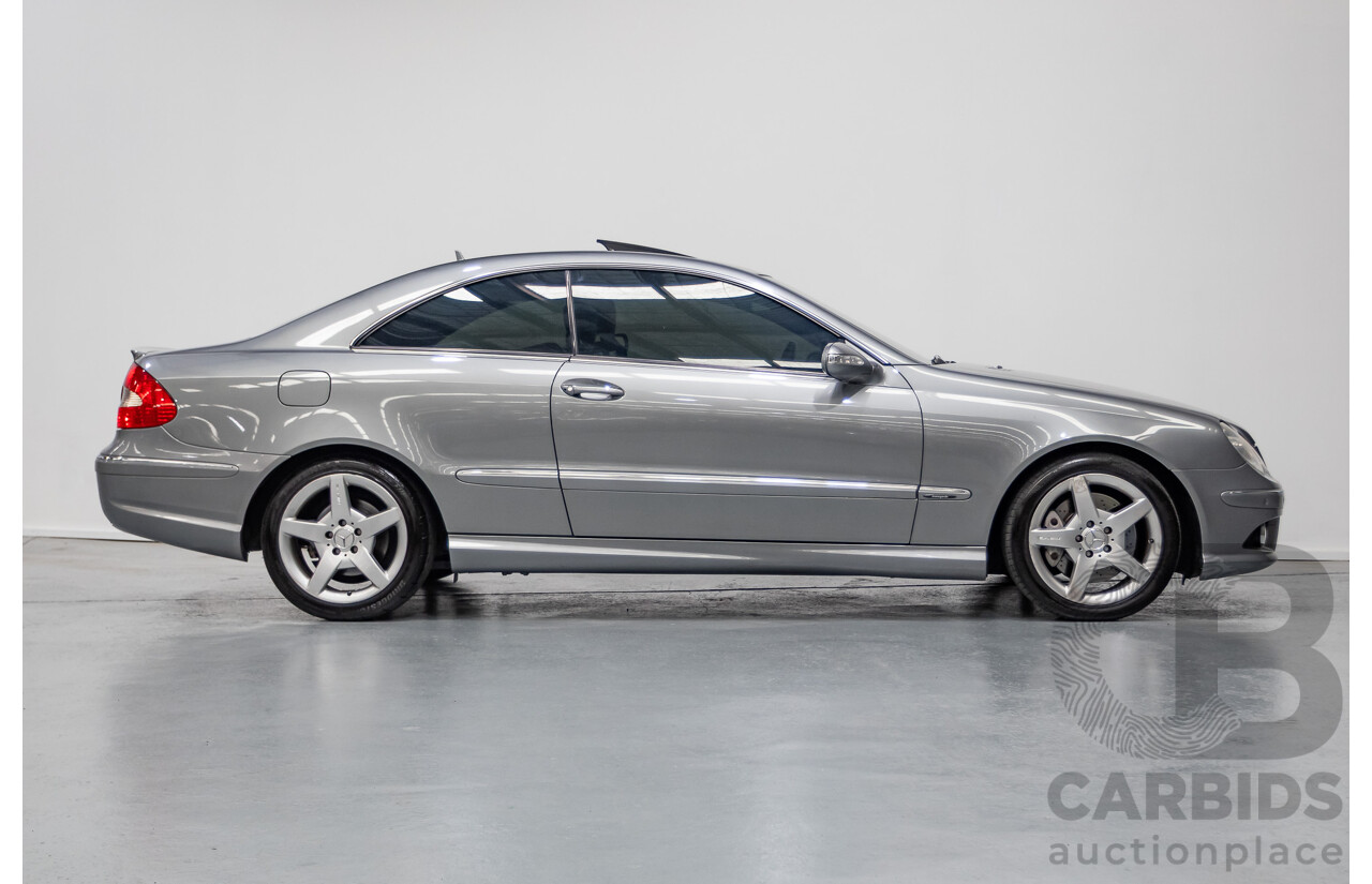 01/2009 Mercedes-Benz CLK280 Avantgarde C209 07 Upgrade 2d Coupe Palladium Silver Metallic 3.0L