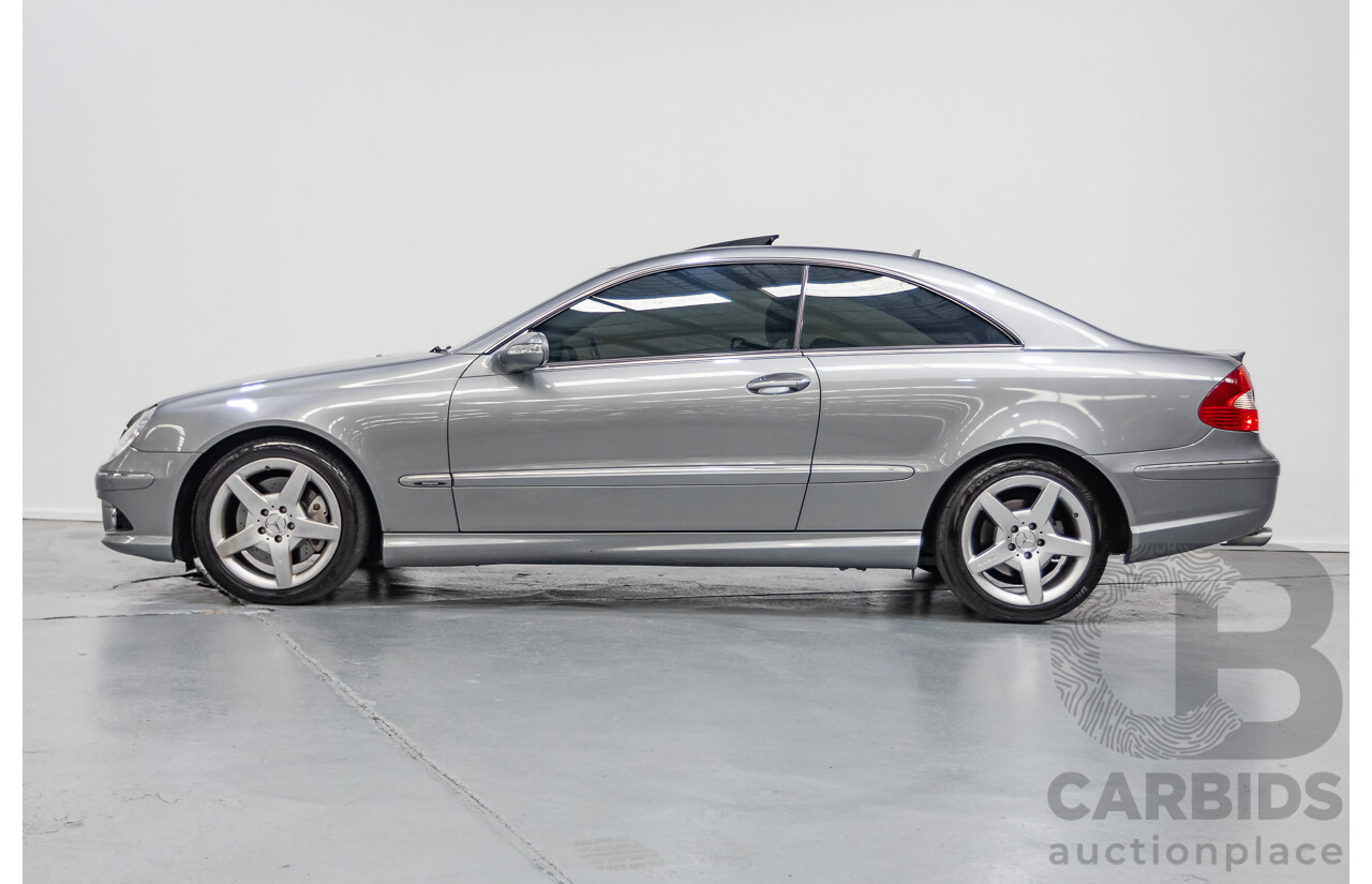 01/2009 Mercedes-Benz CLK280 Avantgarde C209 07 Upgrade 2d Coupe Palladium Silver Metallic 3.0L