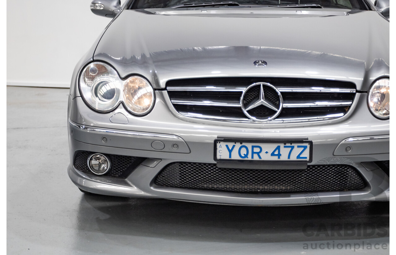 01/2009 Mercedes-Benz CLK280 Avantgarde C209 07 Upgrade 2d Coupe Palladium Silver Metallic 3.0L