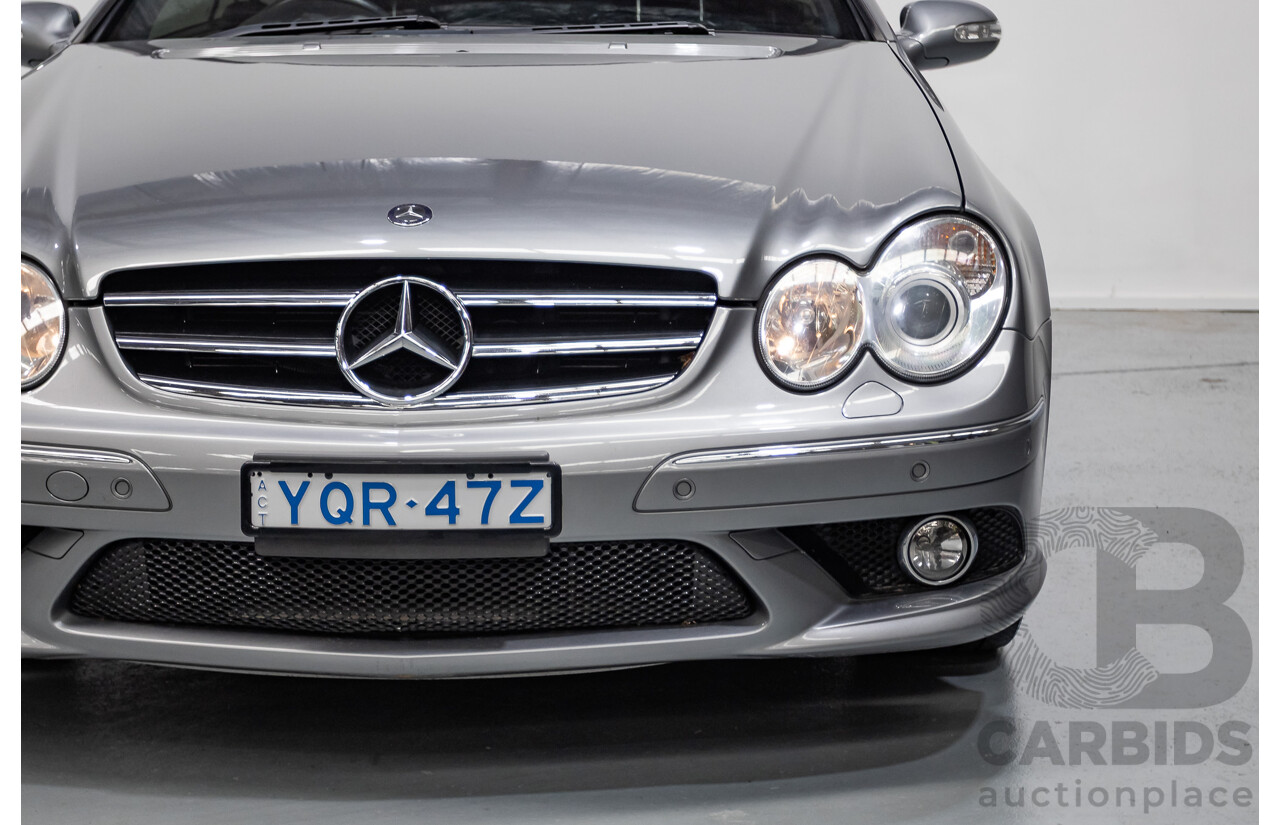 01/2009 Mercedes-Benz CLK280 Avantgarde C209 07 Upgrade 2d Coupe Palladium Silver Metallic 3.0L